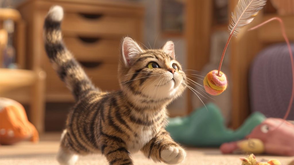 Cat Playing