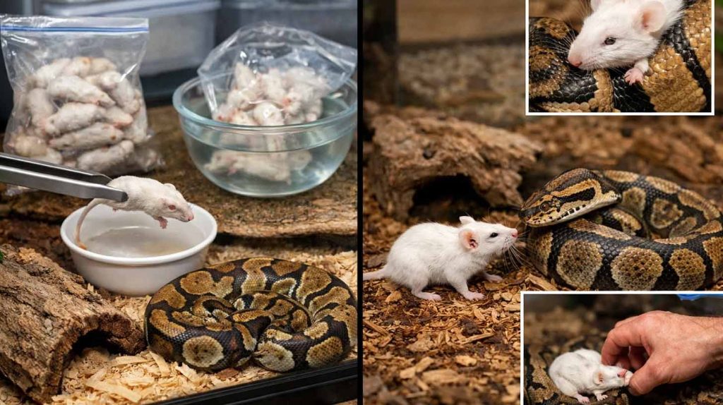 Live vs Frozen Feeder Mice