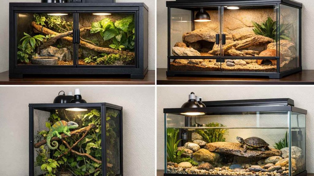 Right Enclosure for reptile