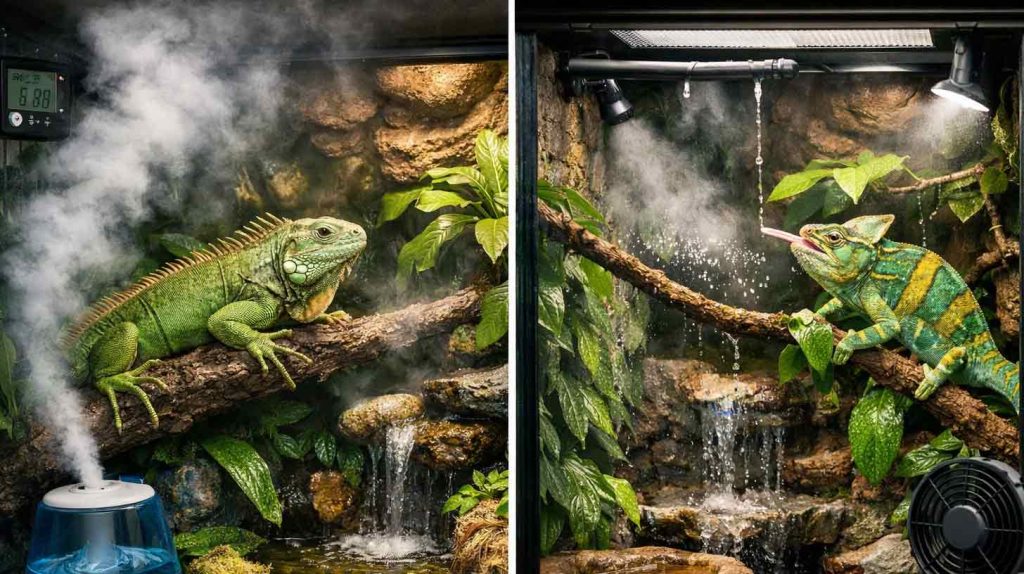 Proper Humidity Levels for reptiles