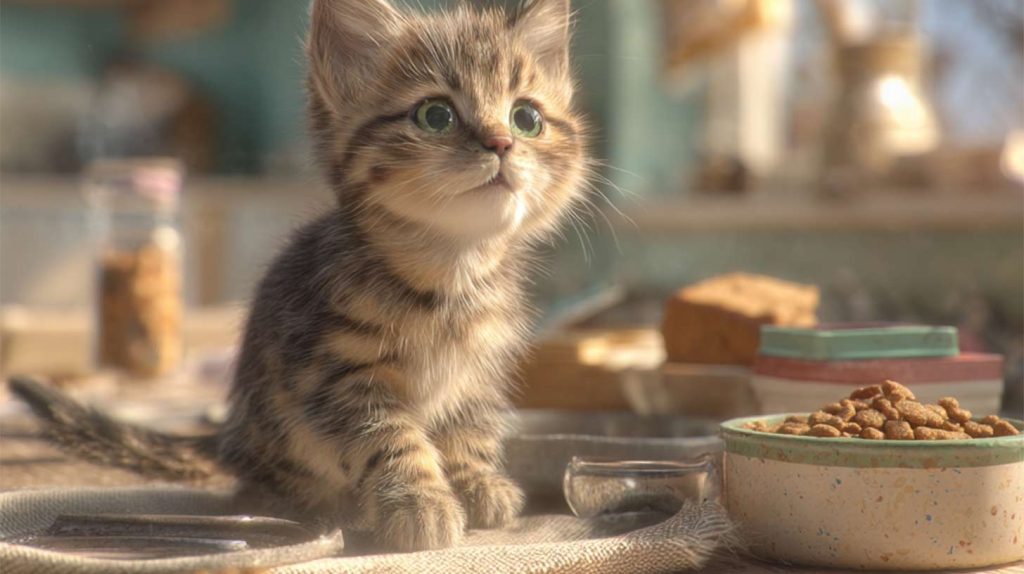 Wet vs Dry Kitten Food