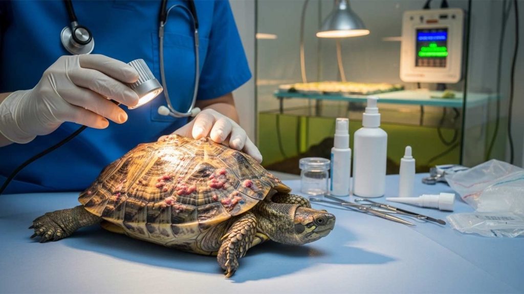 Shell Rot in Turtles and Tortoises