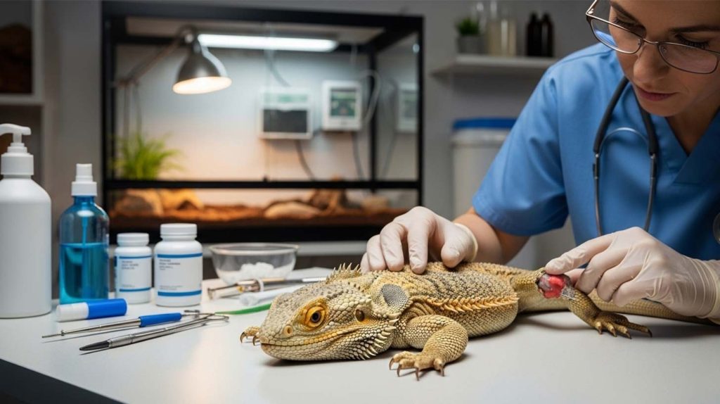 Gout in reptile