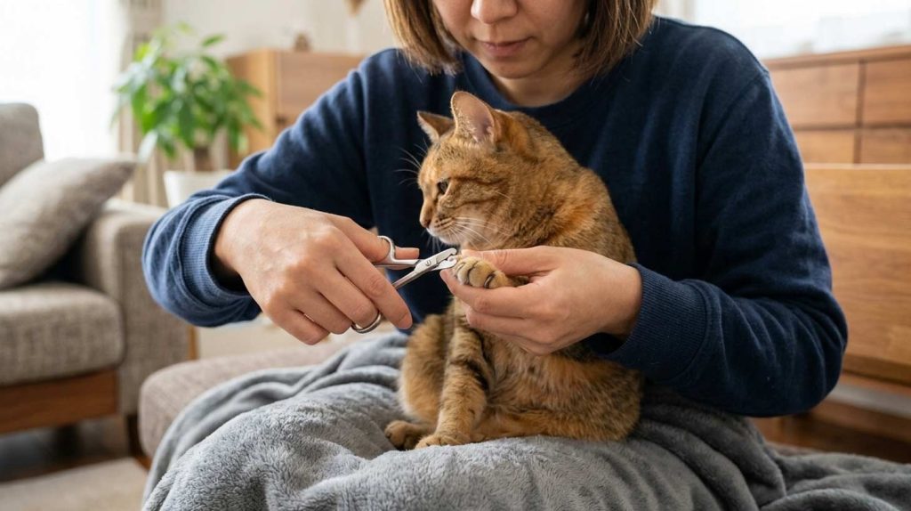 Nail Trimming for Cats